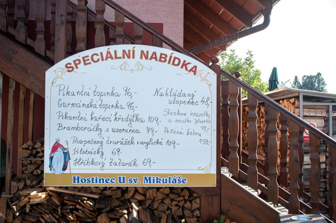 Hostinec a penzion U sv. Mikuláše Hať Esterno foto