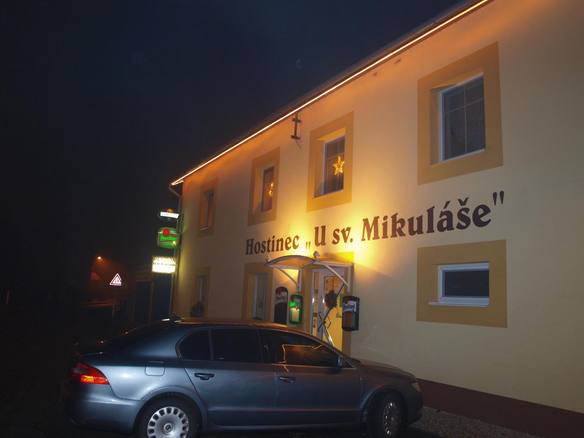 Hostinec a penzion U sv. Mikuláše Hať Esterno foto