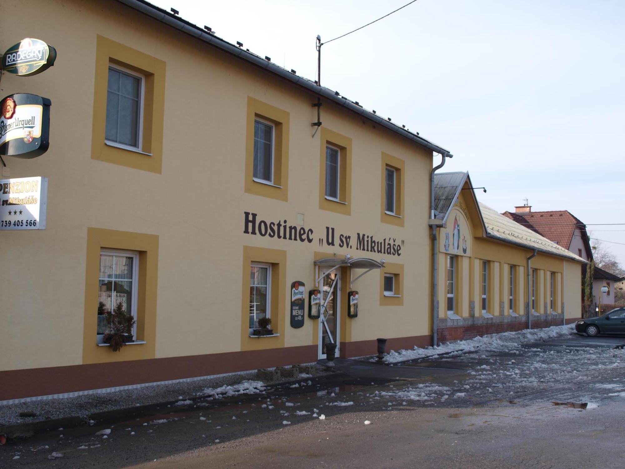 Hostinec a penzion U sv. Mikuláše Hať Esterno foto
