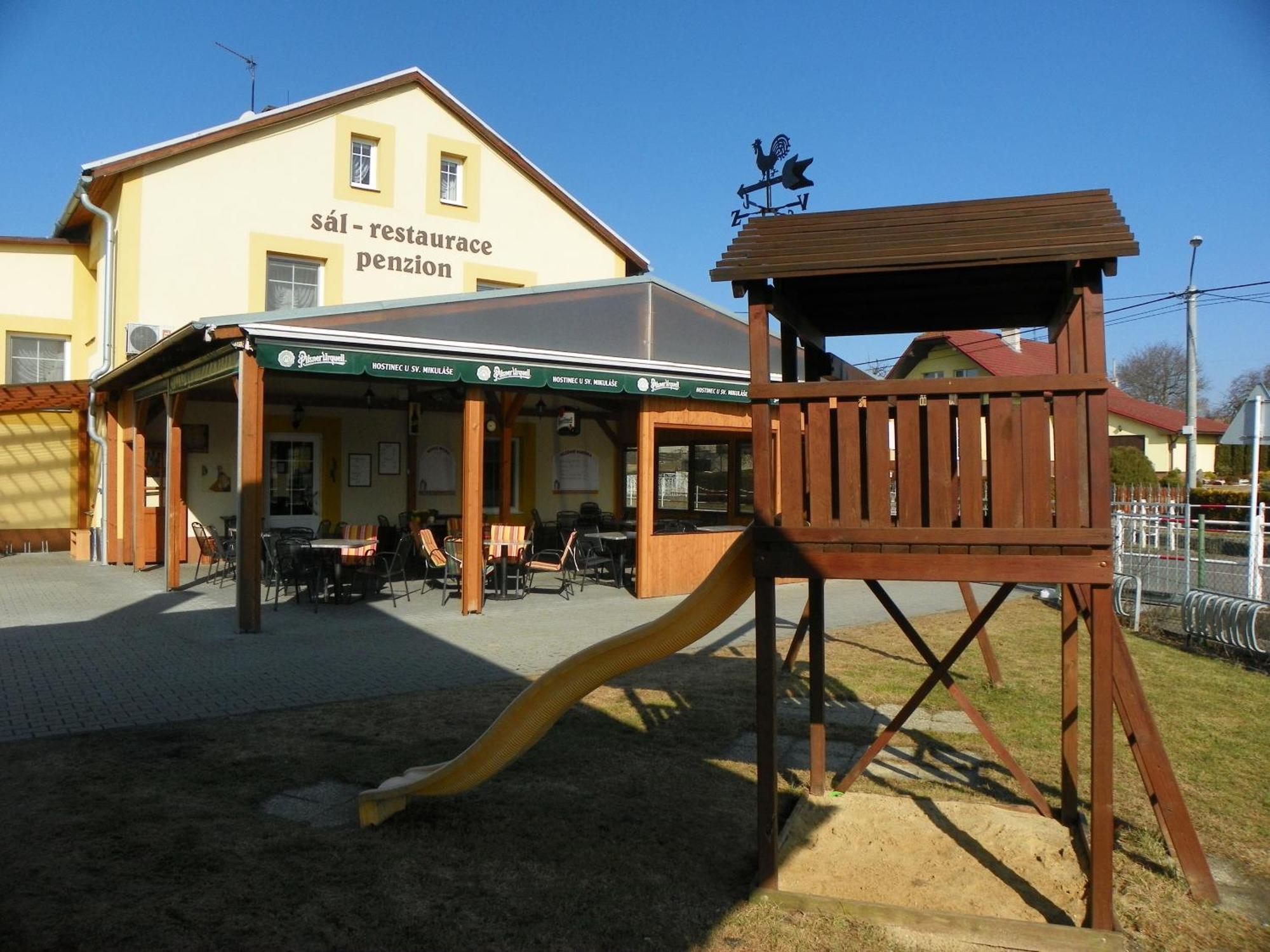 Hostinec a penzion U sv. Mikuláše Hať Esterno foto